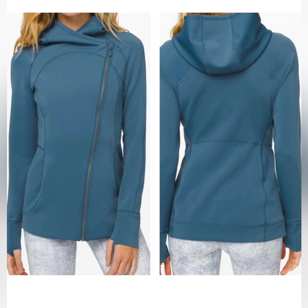 Lululemon Every Journey Hoodie Jacket *Spacer Petro Blue Size 2